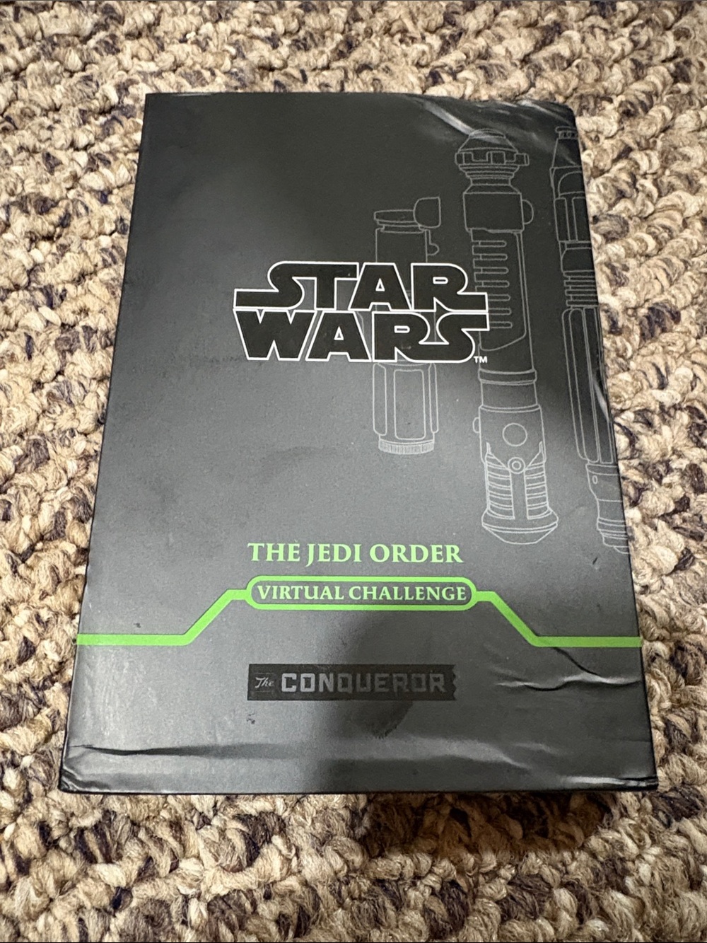 Star Wars Black with Green Accents The Jedi Order Virtual Challenge